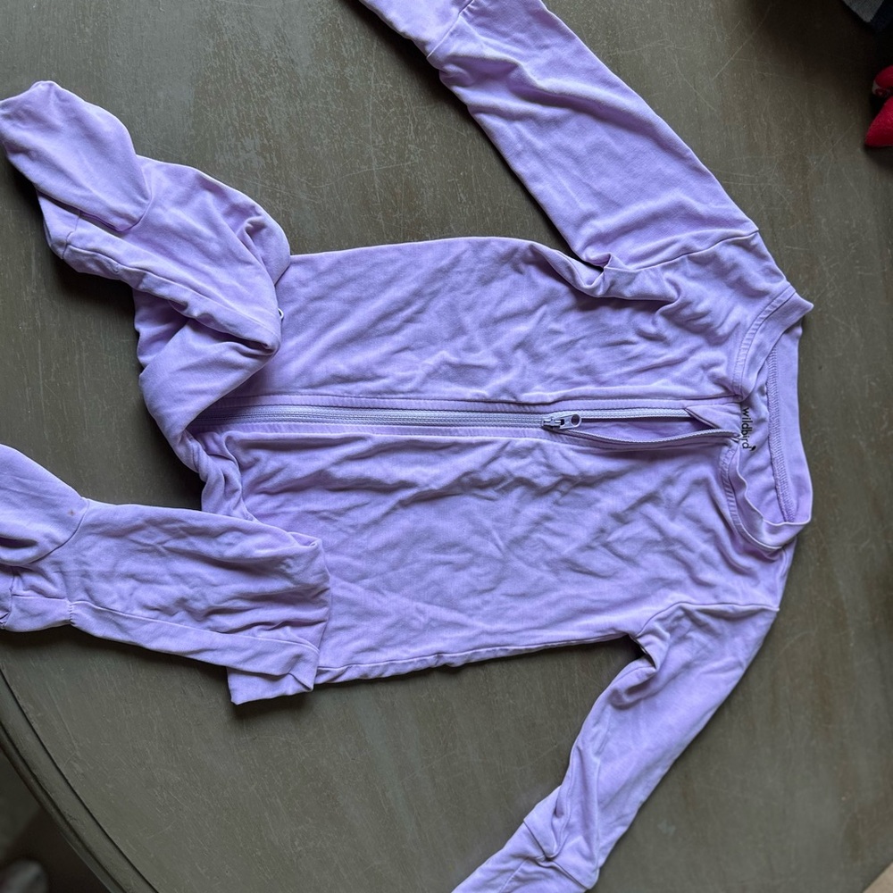 WildBird Lavender cloud blend onesie pj